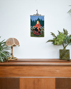 Norwegian Wool Tapestry Wall Hanging