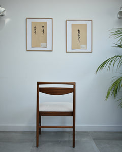 Mid Century Teak Extending Ten-Seater Dining Table and Six Chairs