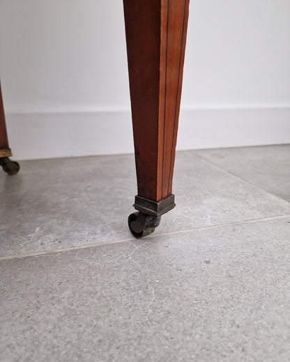 Vintage Edwardian Mahogany Bedside Tables / Cabinets