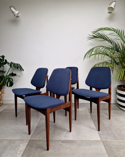 Mid Century Teak Dining Chairs (Set of 4) Elliotts of Newbury