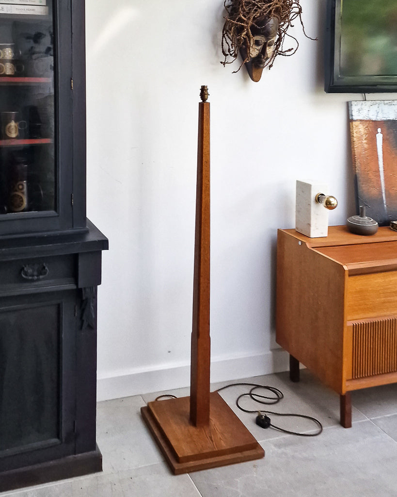 Art Deco Standard Floor Lamp inc. Shade
