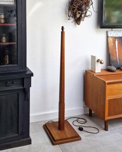 Art Deco Standard Floor Lamp inc. Shade