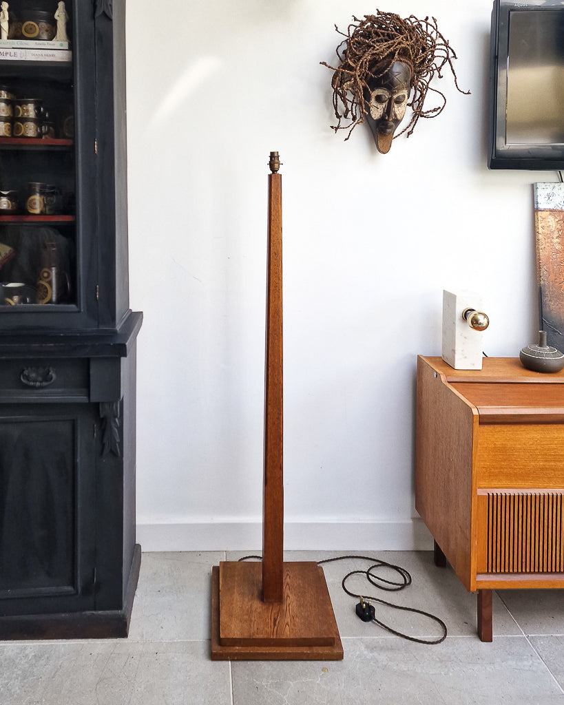 Art Deco Standard Floor Lamp inc. Shade