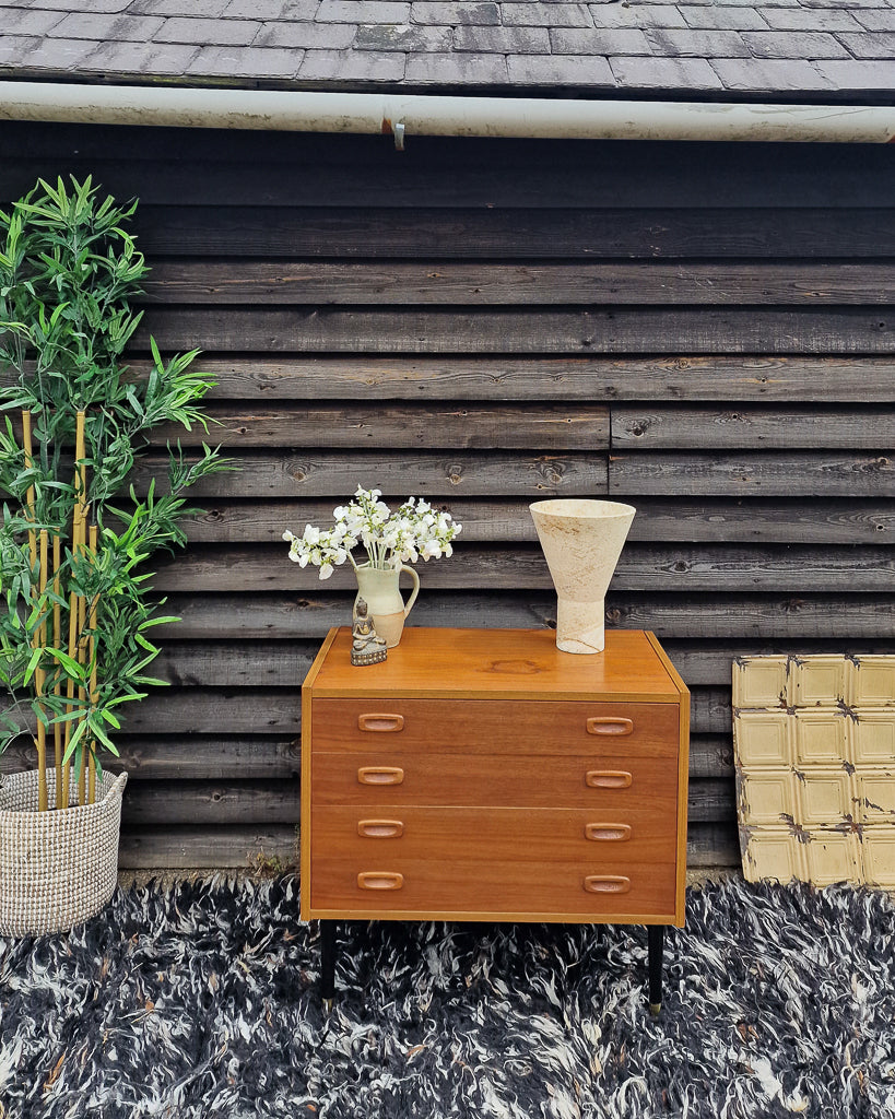 Mid Century Teak Chest of Drawers