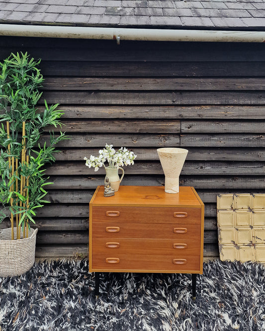 Mid Century Teak Chest of Drawers