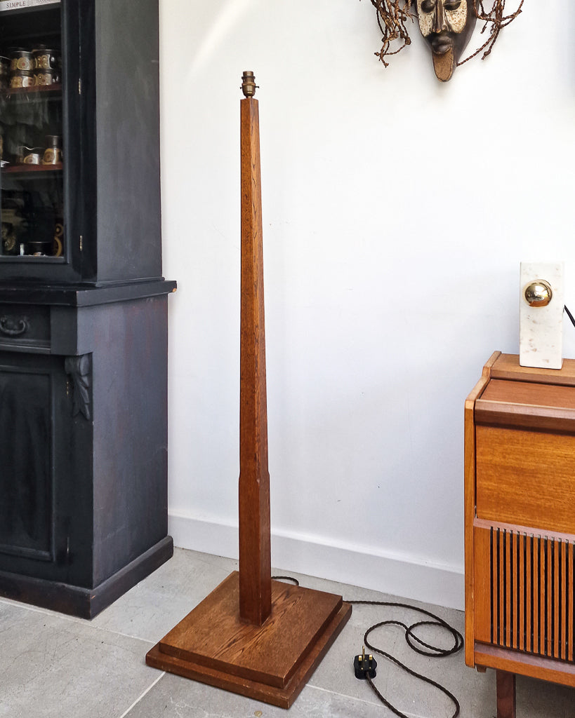 Art Deco Standard Floor Lamp inc. Shade
