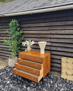 Mid Century Teak Chest of Drawers