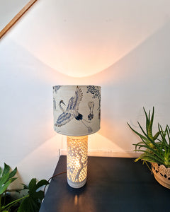 Vintage Chinoiserie Table Lamp (inc. Shade)
