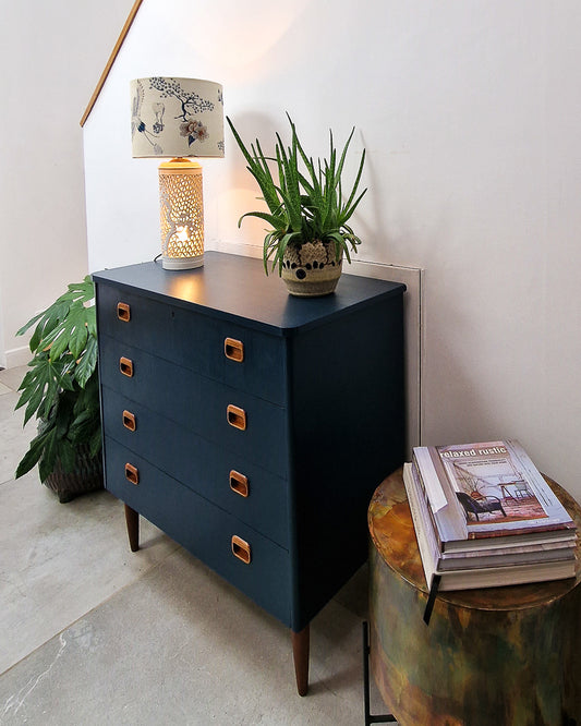 Mid Century Painted Chest of Drawers