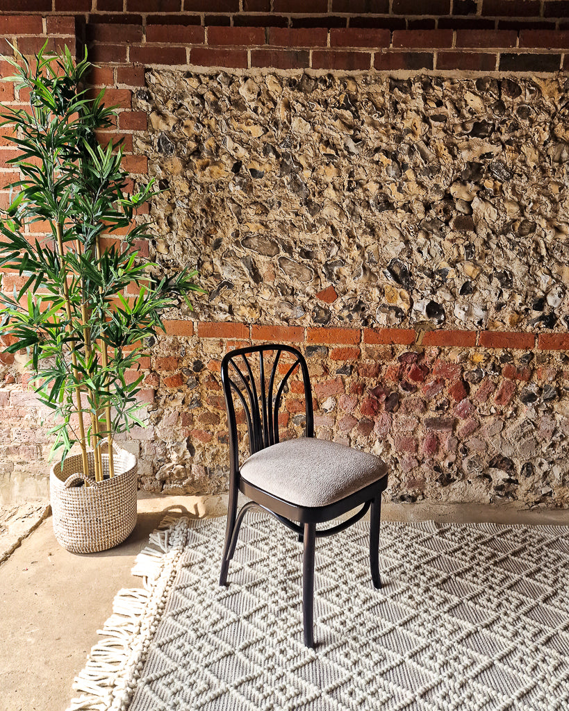 Mid Century Thonet Style Bentwood Ebonised Chairs 