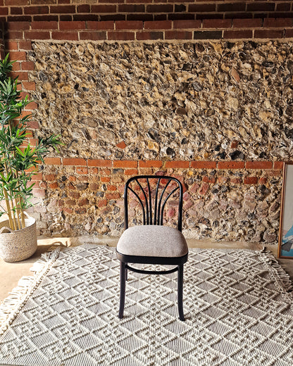 Mid Century Thonet Style Bentwood Ebonised Chairs 