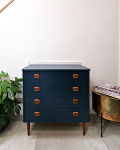 Mid Century Painted Chest of Drawers