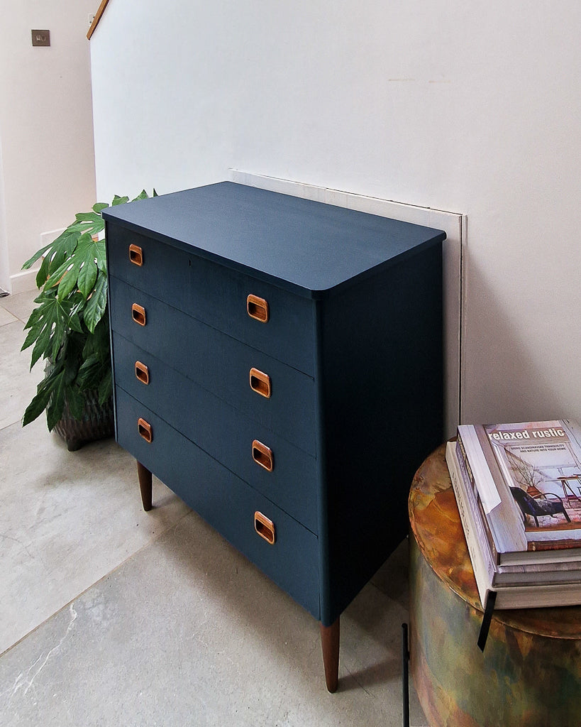 Mid Century Painted Chest of Drawers