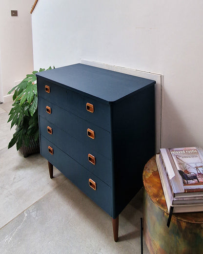 Mid Century Painted Chest of Drawers