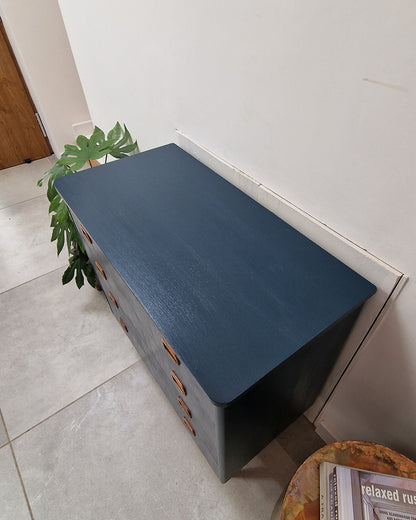 Mid Century Painted Chest of Drawers
