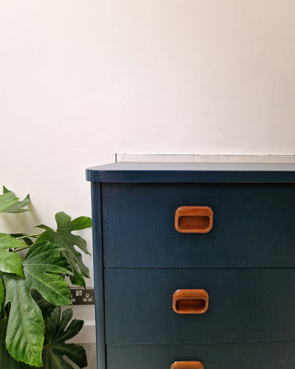 Mid Century Painted Chest of Drawers