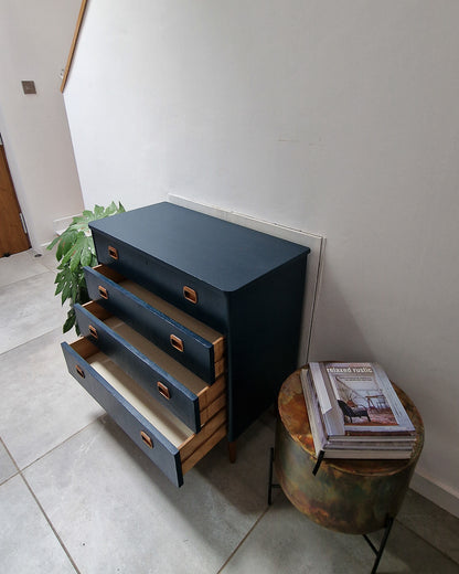 Mid Century Painted Chest of Drawers