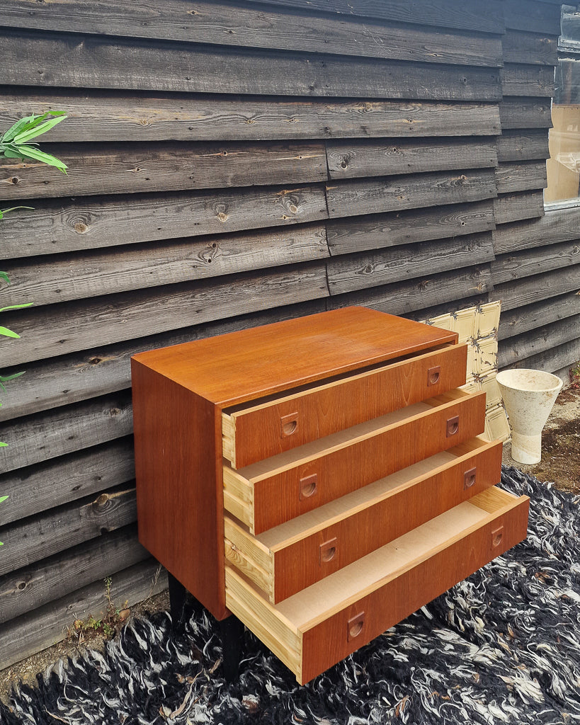 Mid Century Teak Chest of Drawers