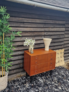 Mid Century Teak Chest of Drawers