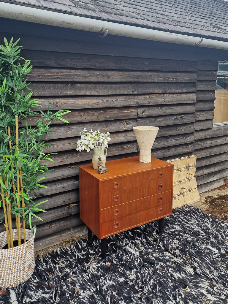Mid Century Teak Chest of Drawers