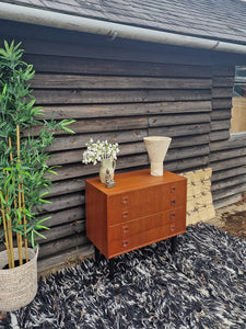 Mid Century Teak Chest of Drawers