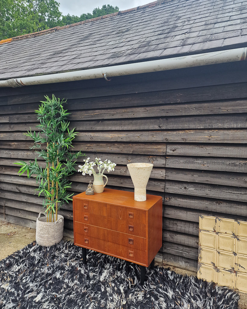 Mid Century Teak Chest of Drawers