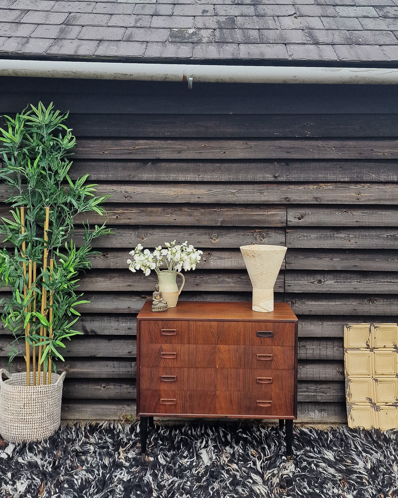 Mid Century Rosewood Chest of Drawers