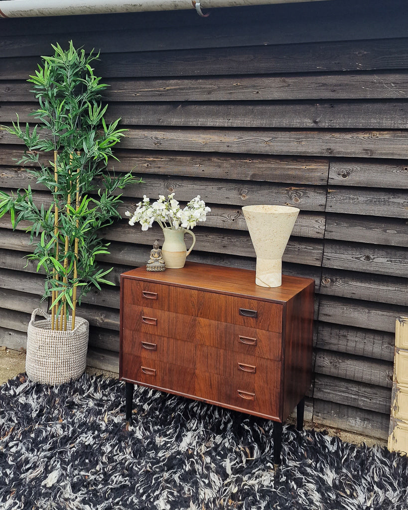 Mid Century Rosewood Chest of Drawers
