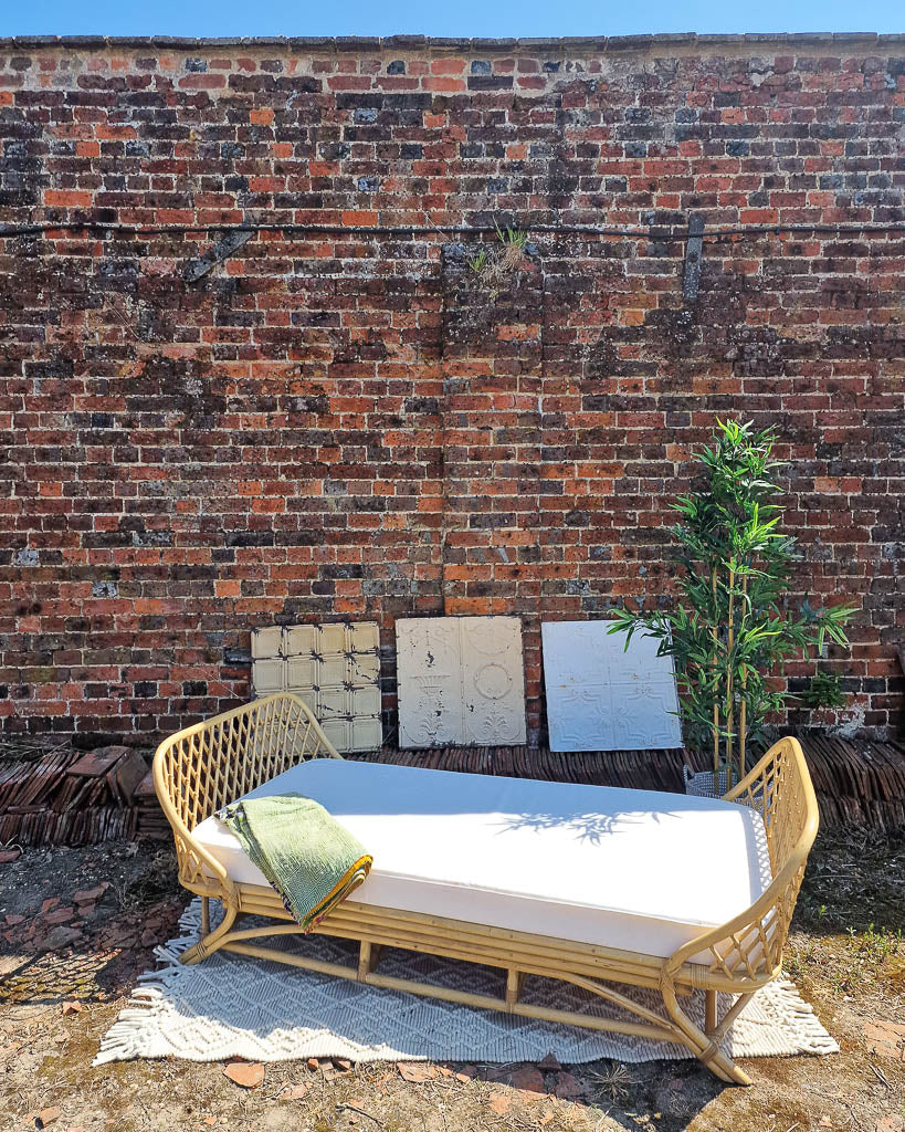 Vintage Bamboo Day Bed