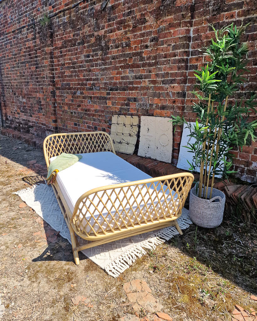 Vintage Bamboo Day Bed