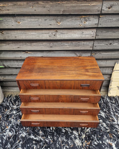 Mid Century Rosewood Chest of Drawers