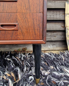 Mid Century Rosewood Chest of Drawers