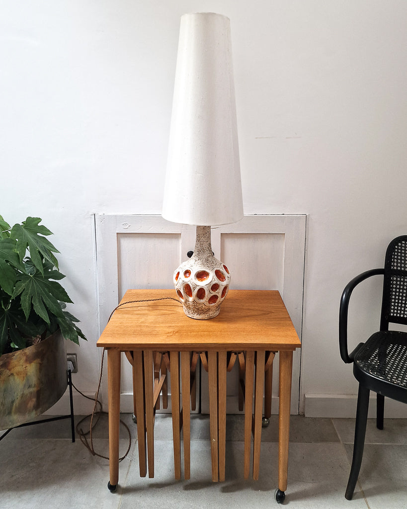 Mid Century Teak Nesting Tables