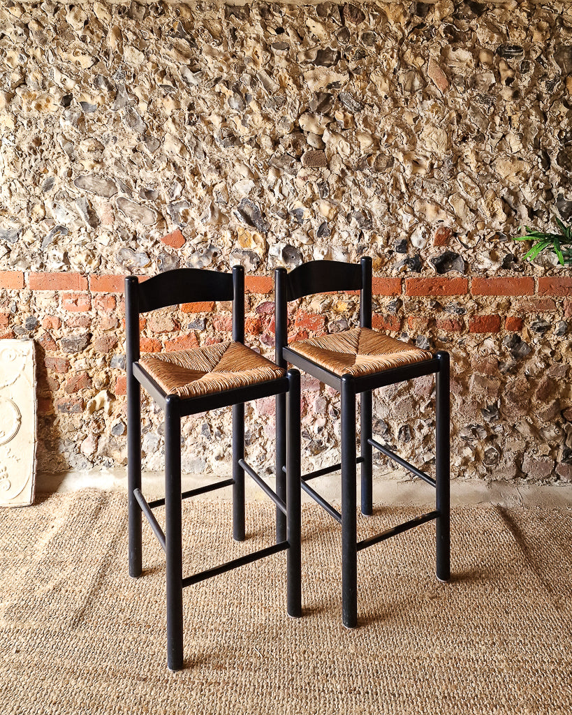 Mid Century Habitat Kitchen / Bar Stools (Vico Magistretti style)