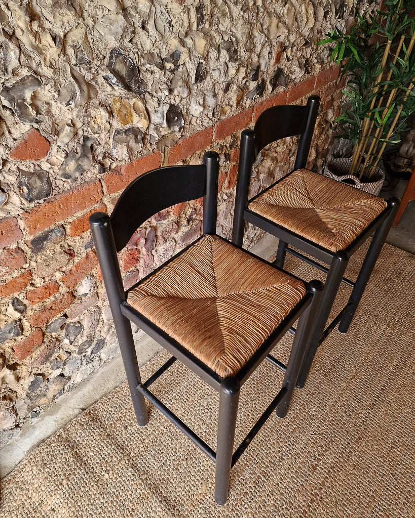 Mid Century Habitat Kitchen / Bar Stools (Vico Magistretti style)