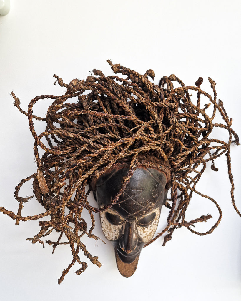 Antique African Wall Mounted Mask
