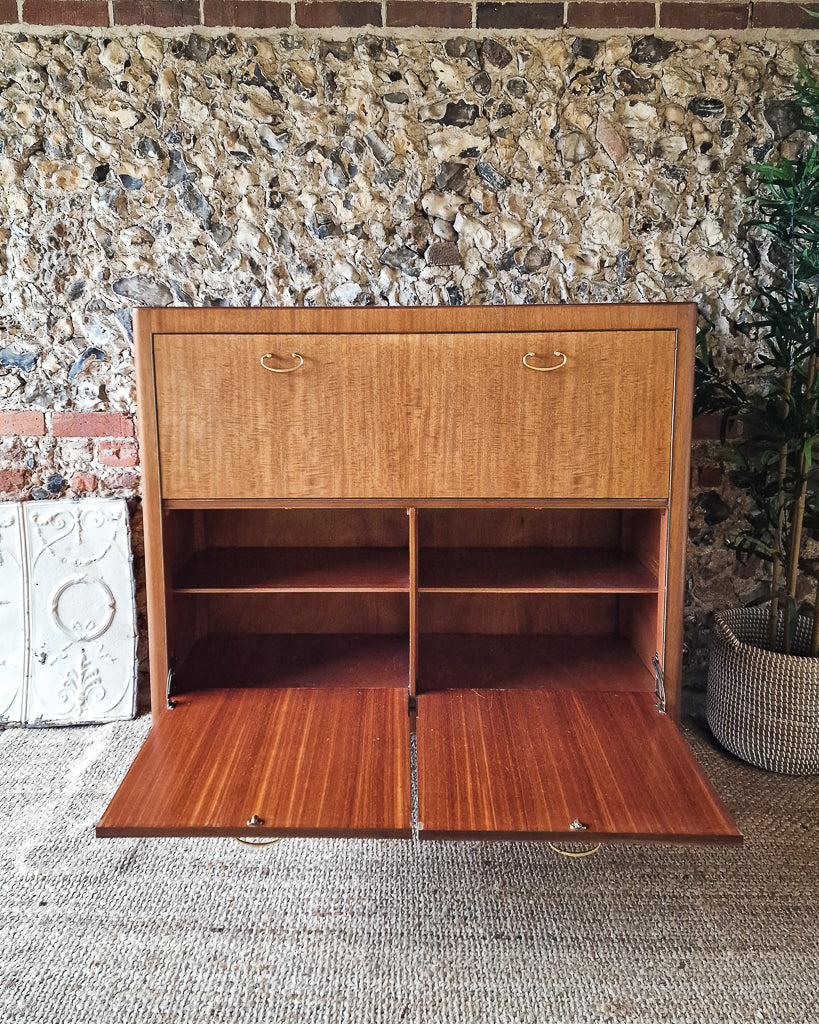 Mid Century Cocktail Cabinet / Desk Greaves & Thomas