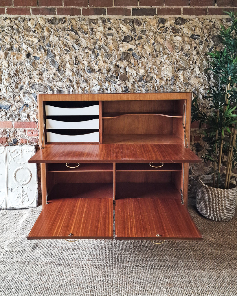 Mid Century Cocktail Cabinet / Desk Greaves & Thomas