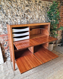 Mid Century Cocktail Cabinet / Desk Greaves & Thomas