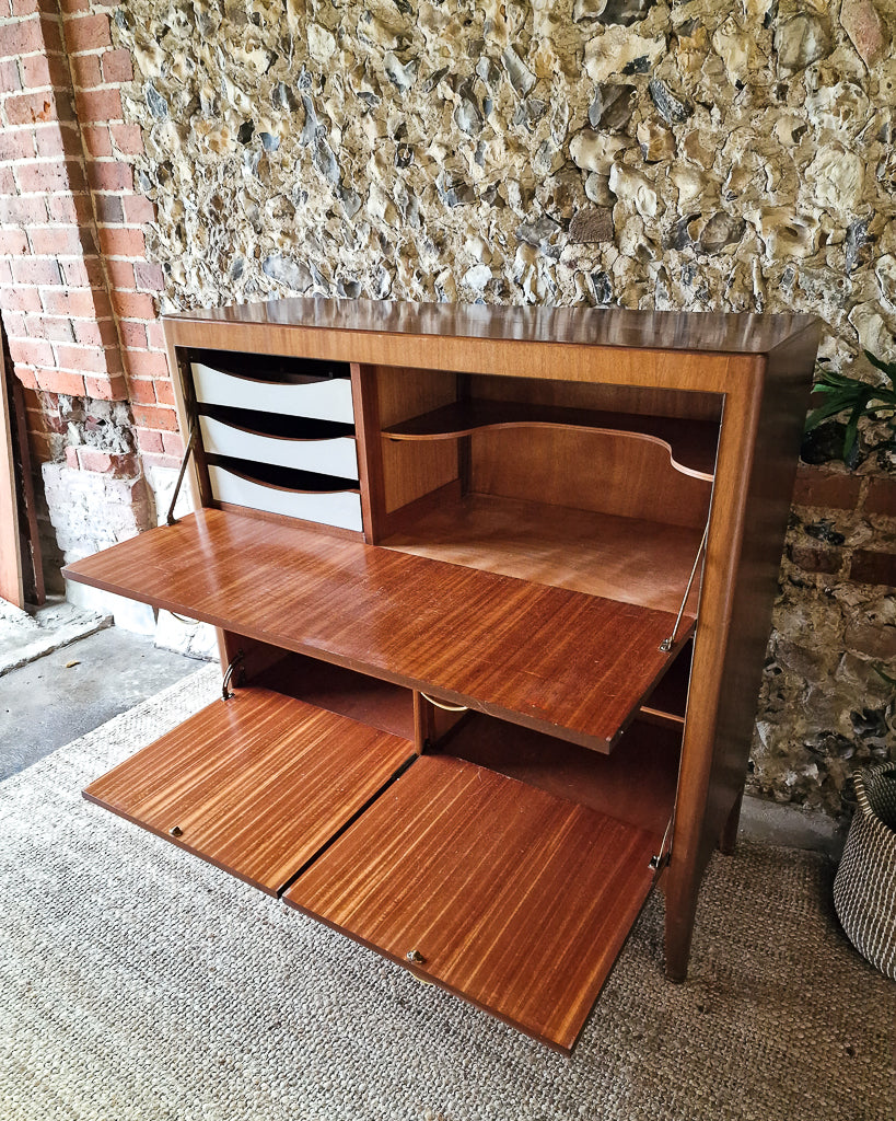 Mid Century Cocktail Cabinet / Desk Greaves & Thomas