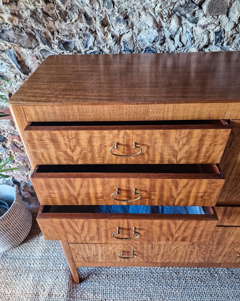 Mid Century Tallboy / Large Chest of Drawers