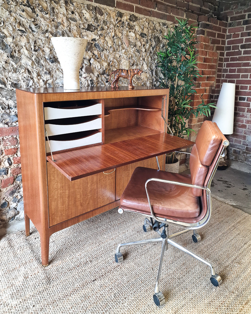 Mid Century Cocktail Cabinet / Desk Greaves & Thomas