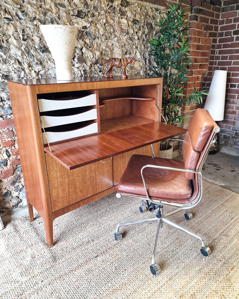 Mid Century Cocktail Cabinet / Desk Greaves & Thomas