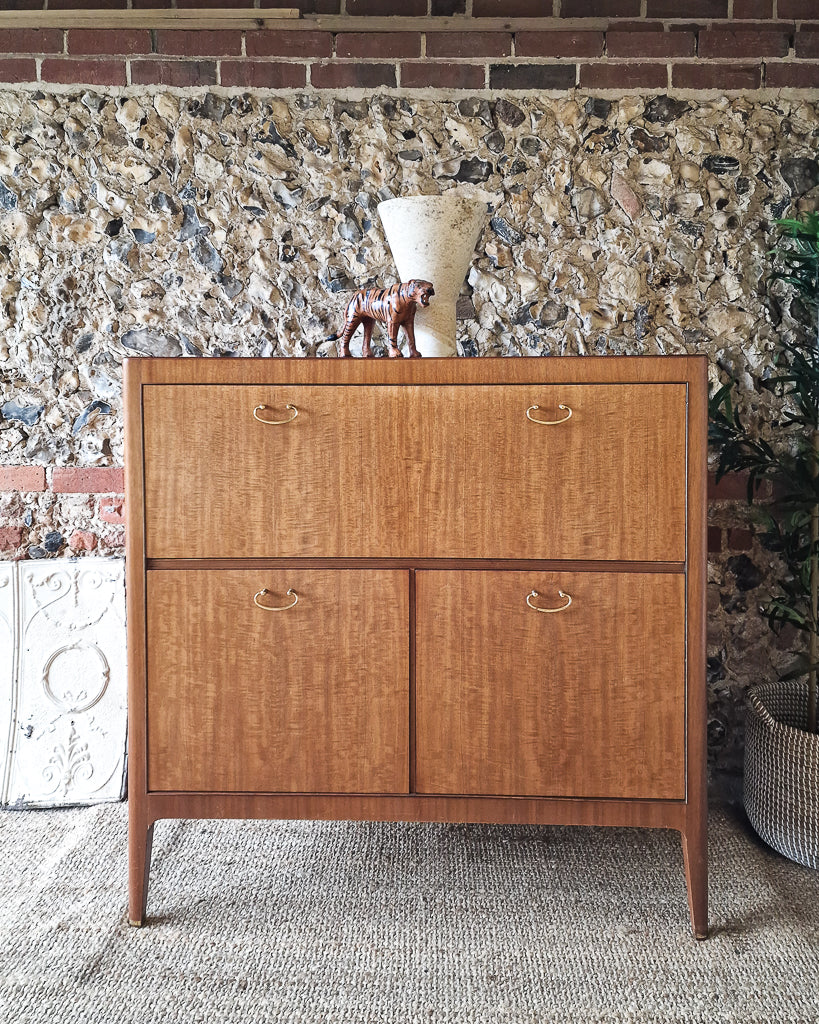 Mid Century Cocktail Cabinet / Desk Greaves & Thomas