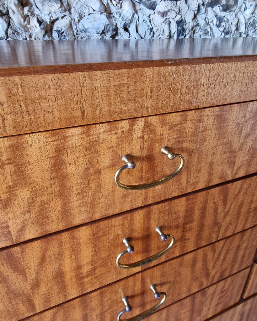 Mid Century Tallboy / Large Chest of Drawers