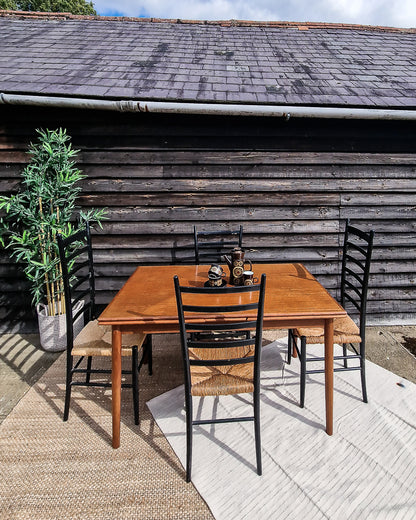 Mid Century Teak Dining Table