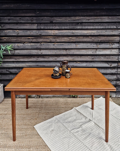 Mid Century Teak Dining Table