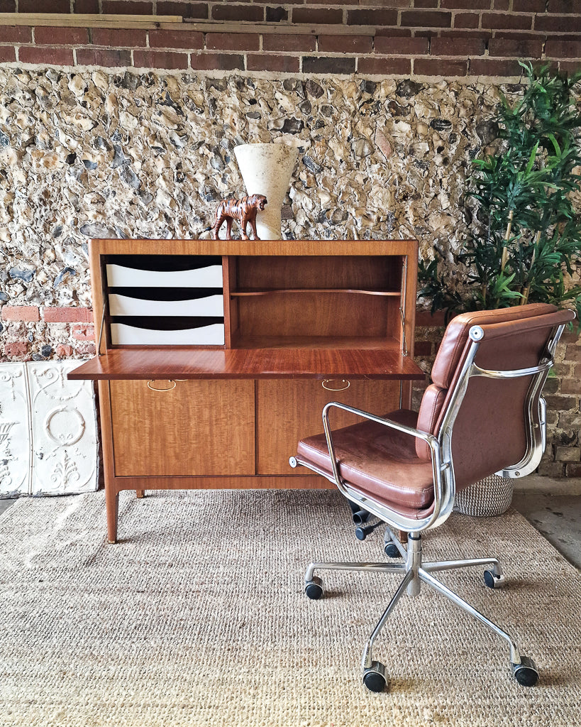 Mid Century Cocktail Cabinet / Desk Greaves & Thomas