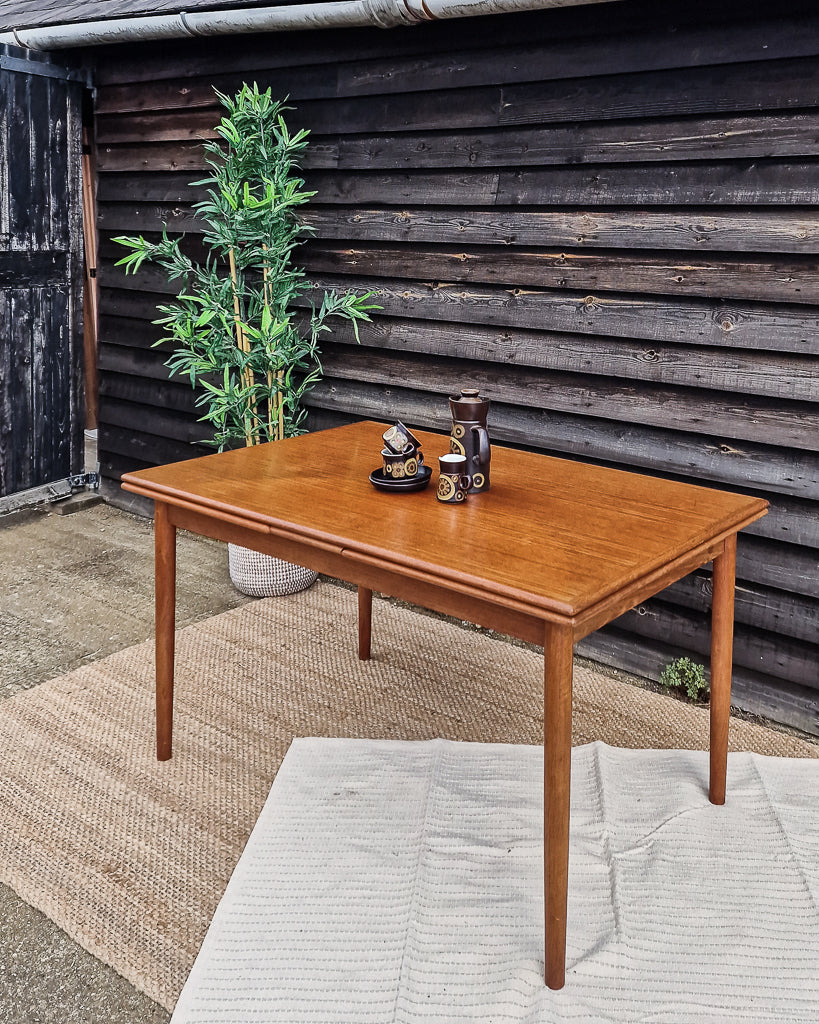 Mid Century Teak Dining Table