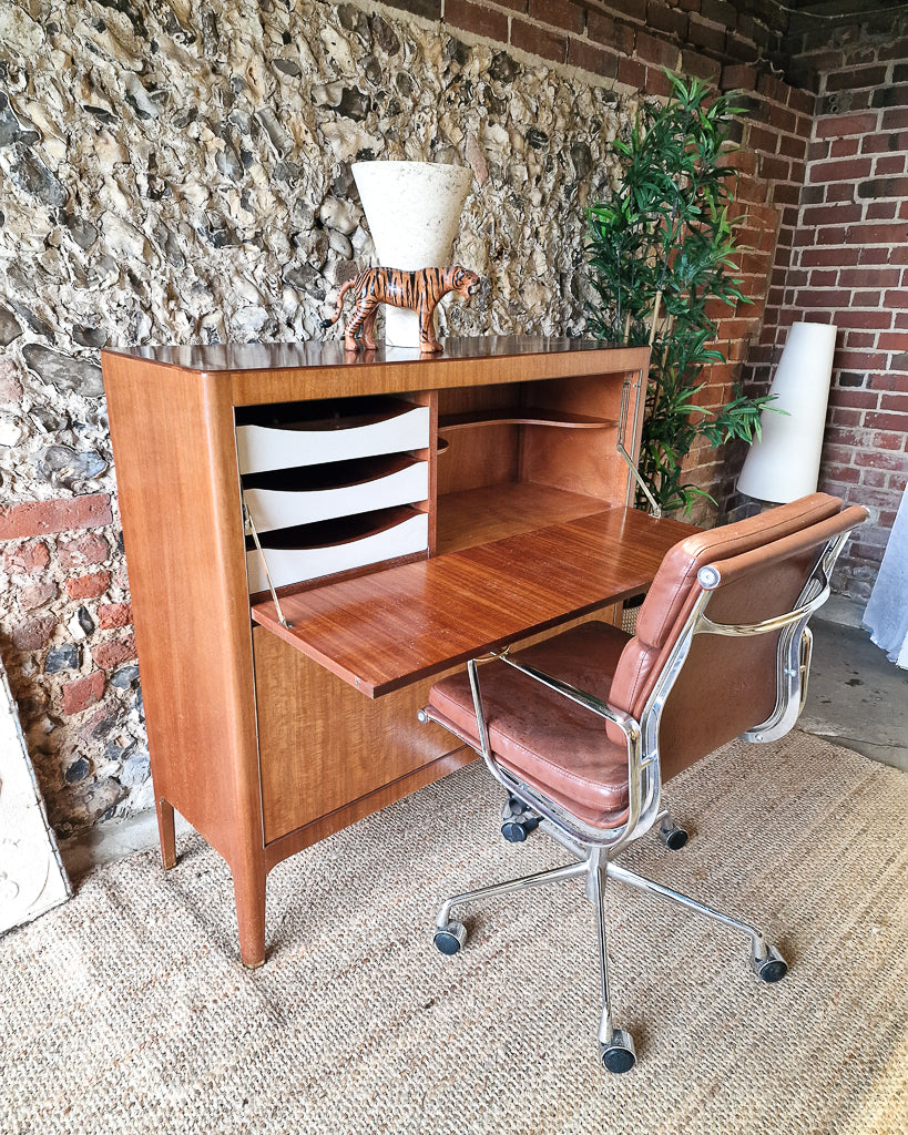 Mid Century Cocktail Cabinet / Desk Greaves & Thomas